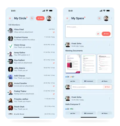 Vision-App My space