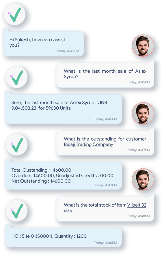 Example of How Vision chat Assistant can be used for searching information