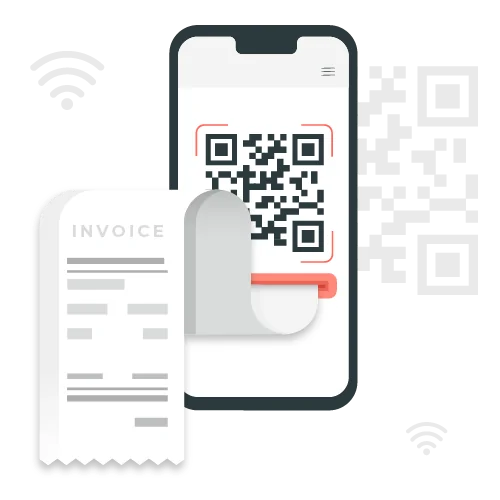 Vision ERP Mobile invoice Interface