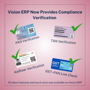 ERP with GST,PAN,TAN Verification